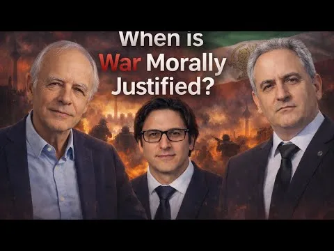 When is War Morally Justified? with Prof Peter Singer آیا جنگ می‌تواند اخلاقی باشد؟ |