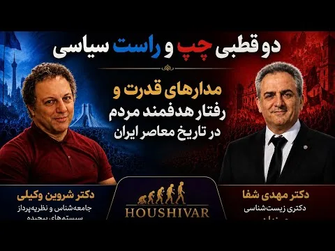 دو قطبی چپ و راست سیاسی، مدارهای قدرت و رفتار هدفمند مردم در تاریخ معاصر ایران